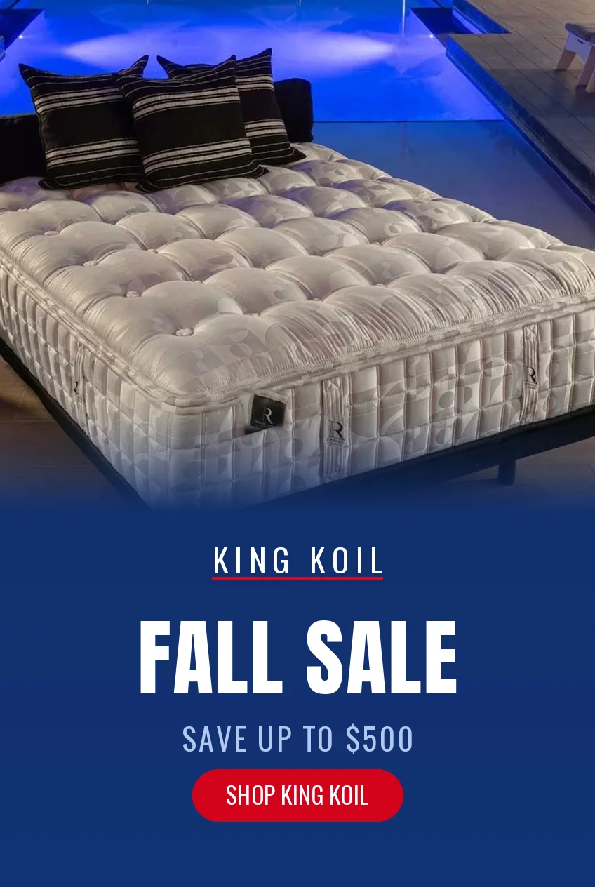 King Koil Fall Sale - Save up to $500 on King Koil mattresses at MattressTown.